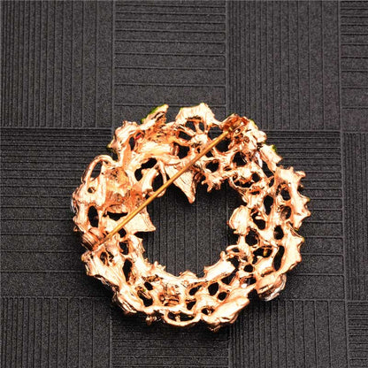 Brooch with Brooch Pin on Christmas Day
