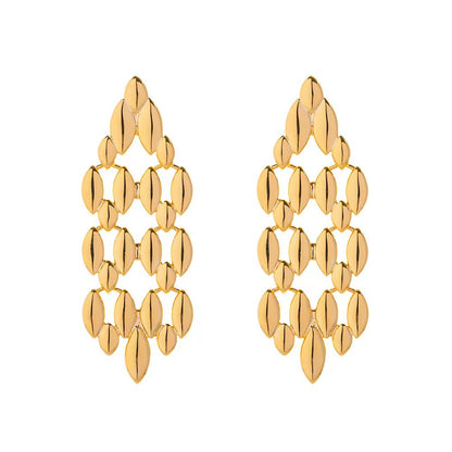 Vintage Earrings Woven Chain Earrings Earrings Advanced