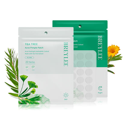 Tea Tree Nursing Adhesive Bandage Daily And Night Stickers 01 Mm03mm22pcs