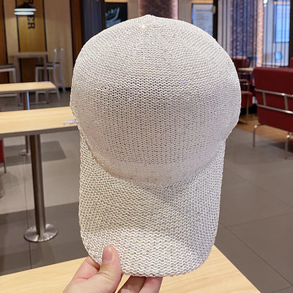 Korean Style Casual Hollow Baseball Hat
