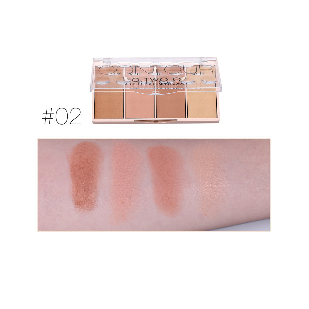 Brightening Three-dimensional Highlight Rouge Pearlescent Powder Pan
