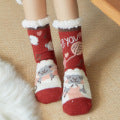 Warm and thick Plush sleeping socks