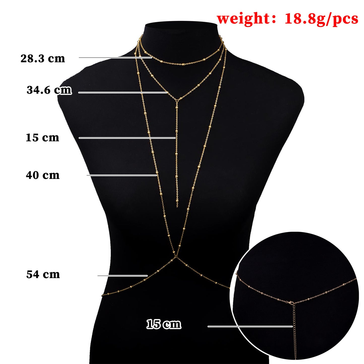 Women's Personalized Beach Waist Chain