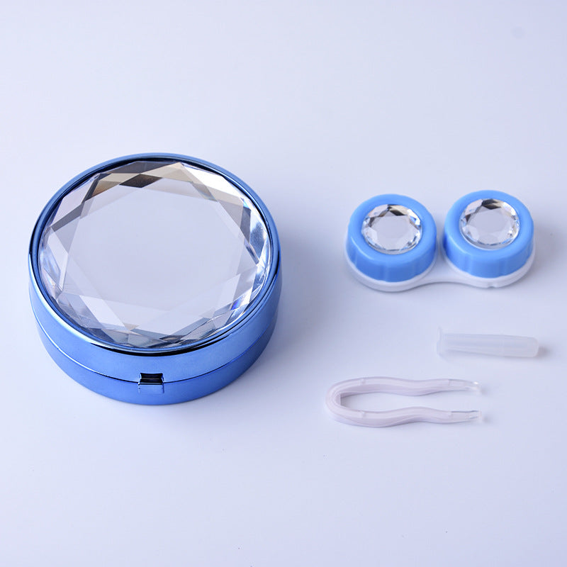 Diamond Shaped Contact Lens Cartoon Companion Box