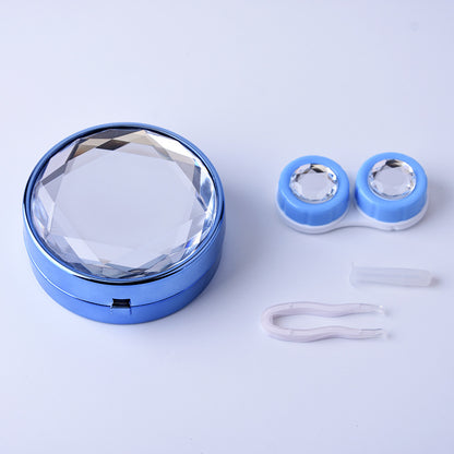 Diamond Shaped Contact Lens Cartoon Companion Box