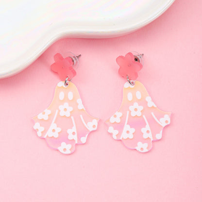 Cute Halloween Acrylic Earrings For Women Jewelry Earring Ornament