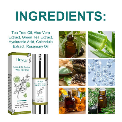 Hoygi Tea Tree Oil Facial Essence, Moisturize Whitening, Tighten Pores, Moisturize, Rejuvenate And Repair Essence