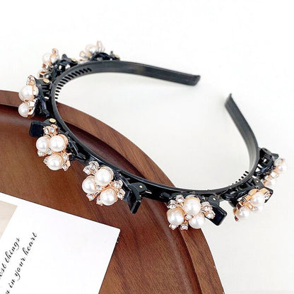 Lazy Headband Braided Hairpin Pressed Hair Headdress Pastoral