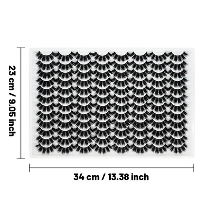 3D False Eyelashes Are Multi-layered, Realistic, Soft And Comfortable