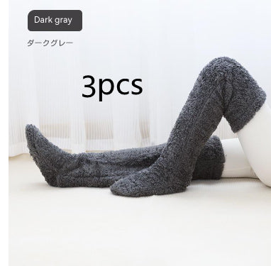 Winter Warm Cold Leg Knee Joint Cold-proof Stockings Home Floor Sleeping Socks