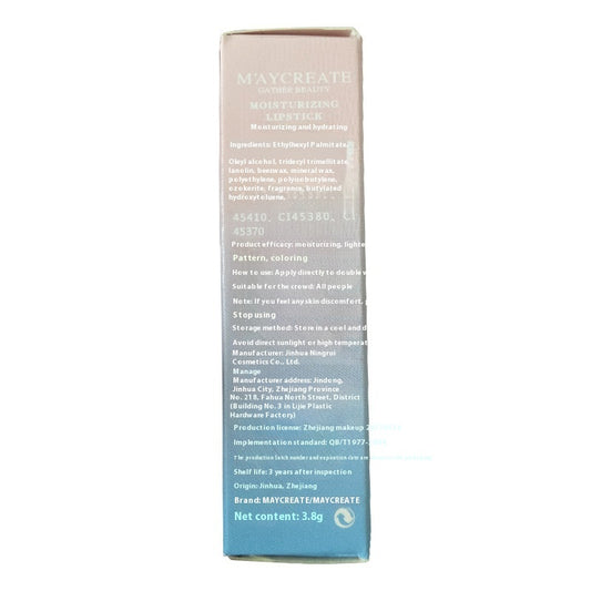 Gradient moisturizing lipstick