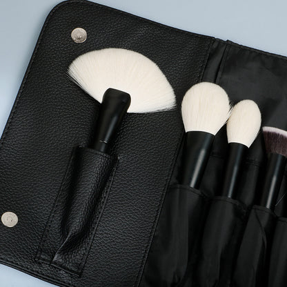 Wooden Handle Soft Hair Makeup Brush Set Beauty Tools