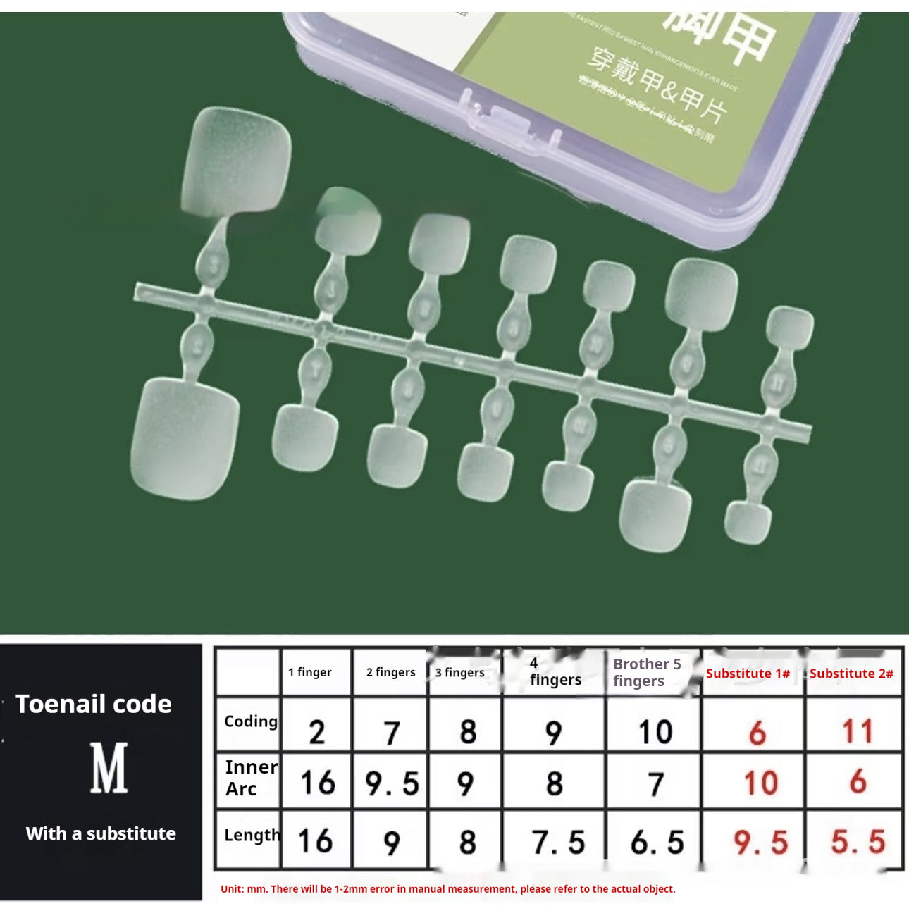 Toenail Wear Armillard Nail Sticker Spray Glue Armour Uv