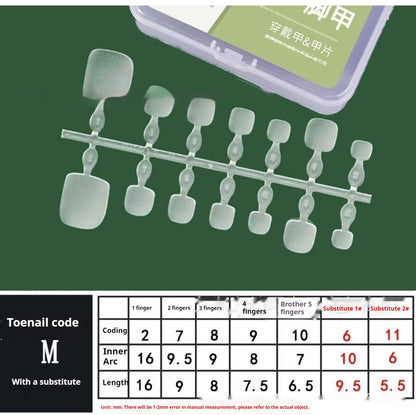 Toenail Wear Armillard Nail Sticker Spray Glue Armour Uv