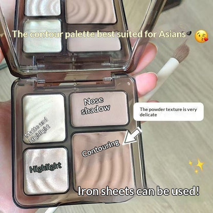 Highlight And Contour Palette In One