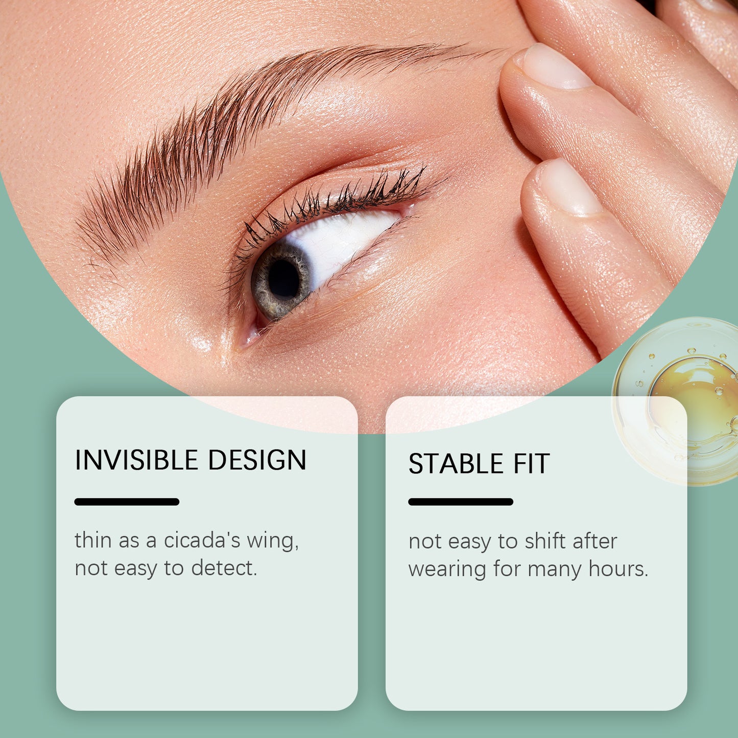 Stylish Long-lasting Bright Eyes Eyelid Sticker
