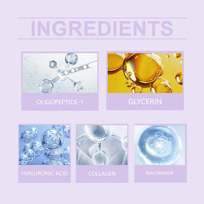 Hoygi Collagen Peptide Light Wrinkle Repair Cream Hydrates, Lightens Wrinkles, Nourishes Skin, Brightens Complexion