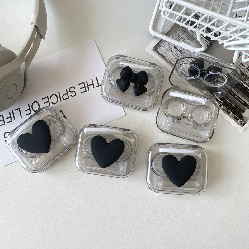 Transparent Contact Mini And Simple Cosmetic Lenses Lens Case