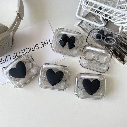 Transparent Contact Mini And Simple Cosmetic Lenses Lens Case