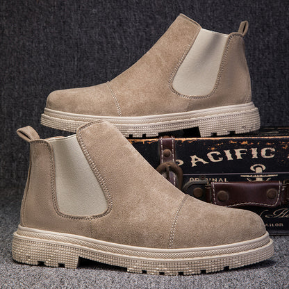 Slip-on Gao Banglun Retro Boots Men
