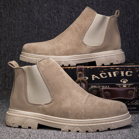 Slip-on Gao Banglun Retro Boots Men
