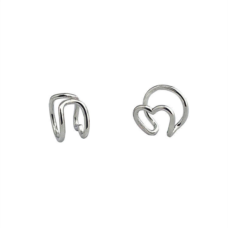 Love Ear Clip Female Earrings Without Pierced Ears