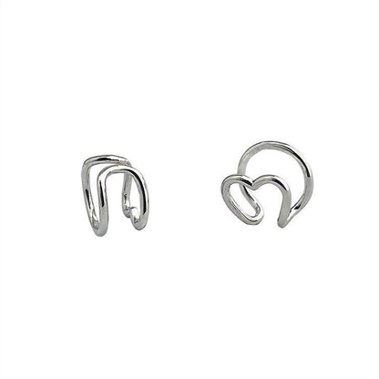 Love Ear Clip Female Earrings Without Pierced Ears