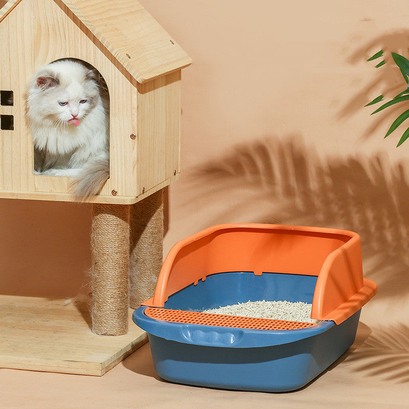 Bedpan Fully Enclosed Cat Litter Box Cat Kennel Kennel