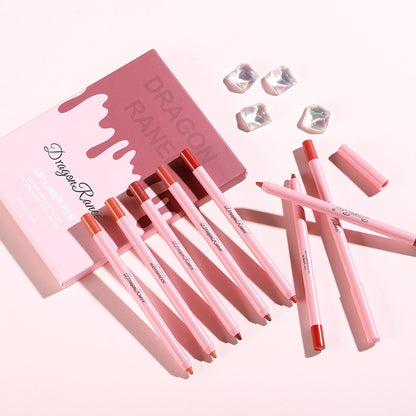 Lip Liner Waterproof Matte Finish Hook Lipstick