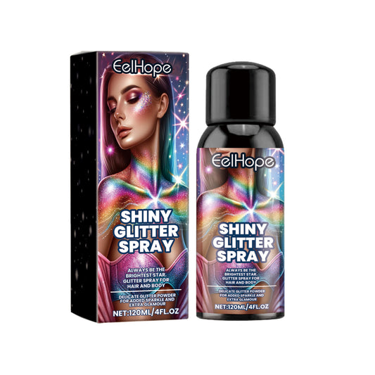Body Glitter Spray Hair Shimmer Highlight Trim
