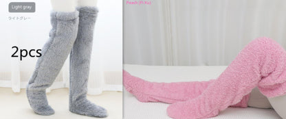 Winter Warm Cold Leg Knee Joint Cold-proof Stockings Home Floor Sleeping Socks