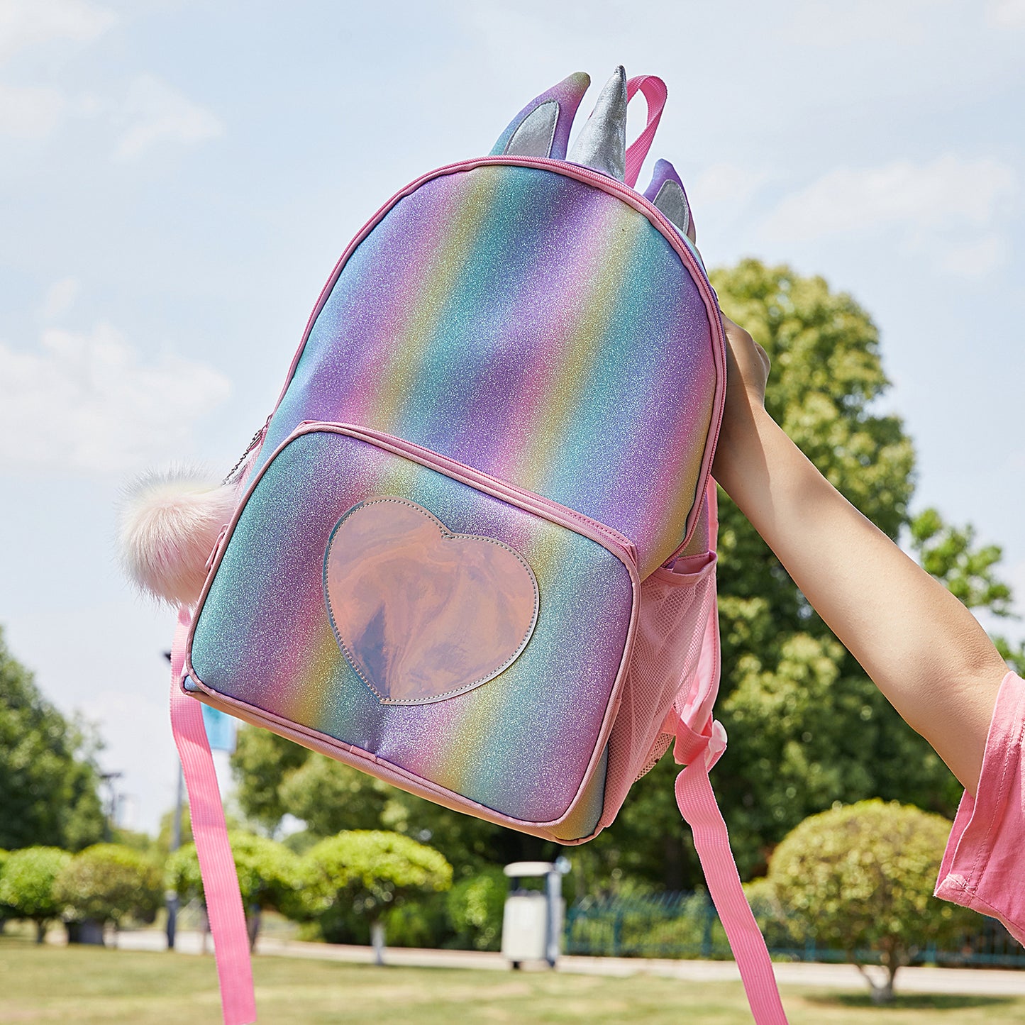 Large Capacity Children Backpack Student Girl Cartoon School Bag