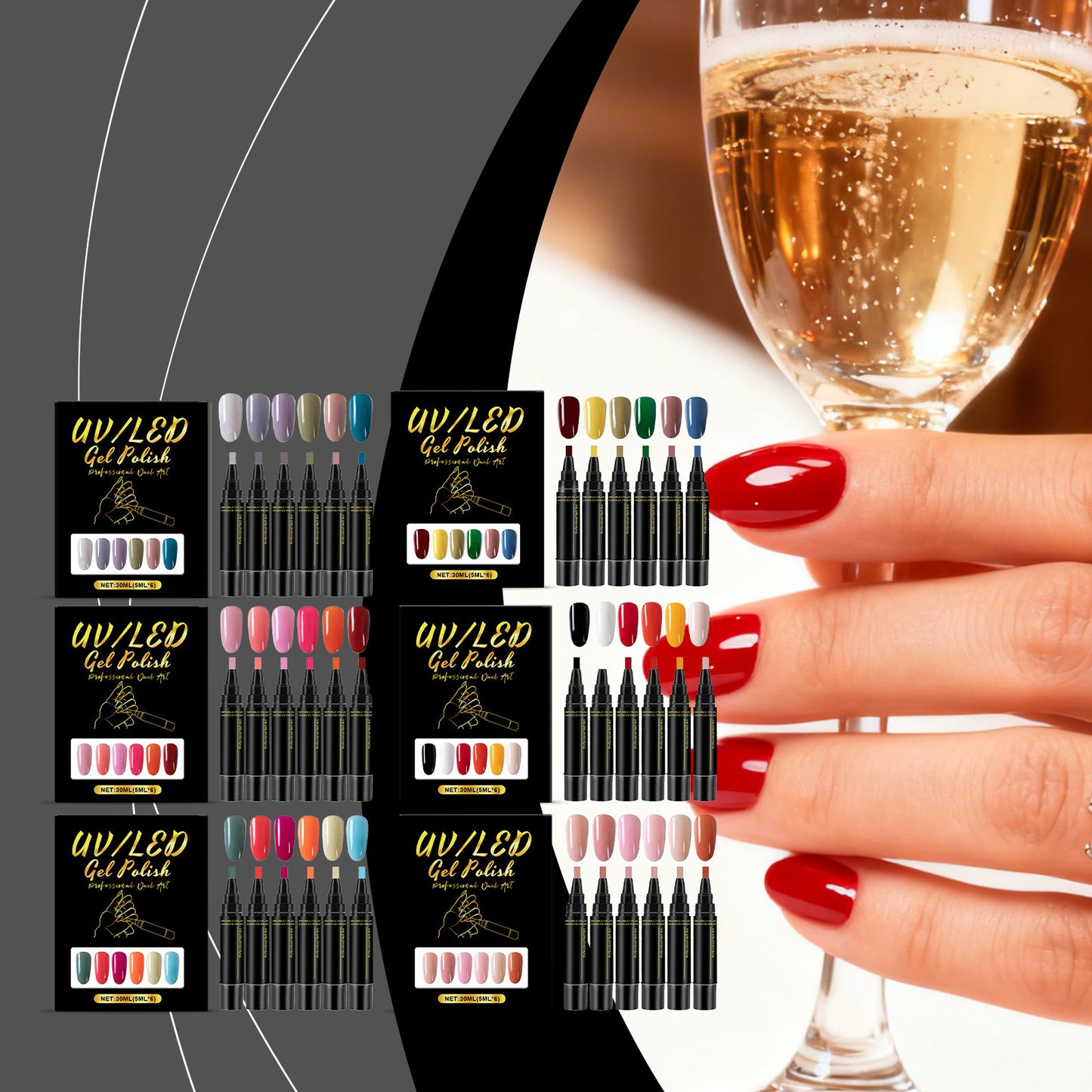 Nail Glue Pen Set