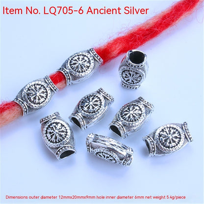DreadlocksHair Ring Wig Braid Vintage Alloy Ring