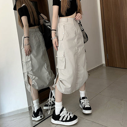 American Retro Suit Skirt Women