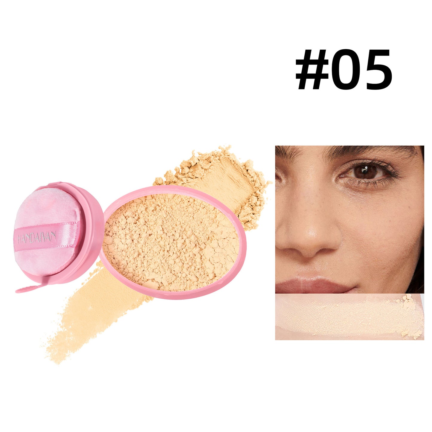 Non-transferring Concealing Waterproof Setting Powder