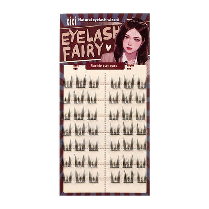 Portable Segmented Natural Thick False Eyelashes