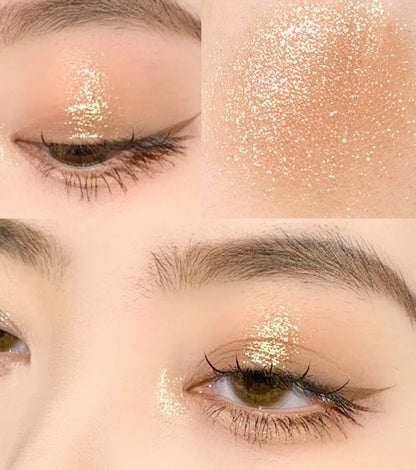 Eight-color Eyeshadow Palette Gentle Milk Tea Color Fairy