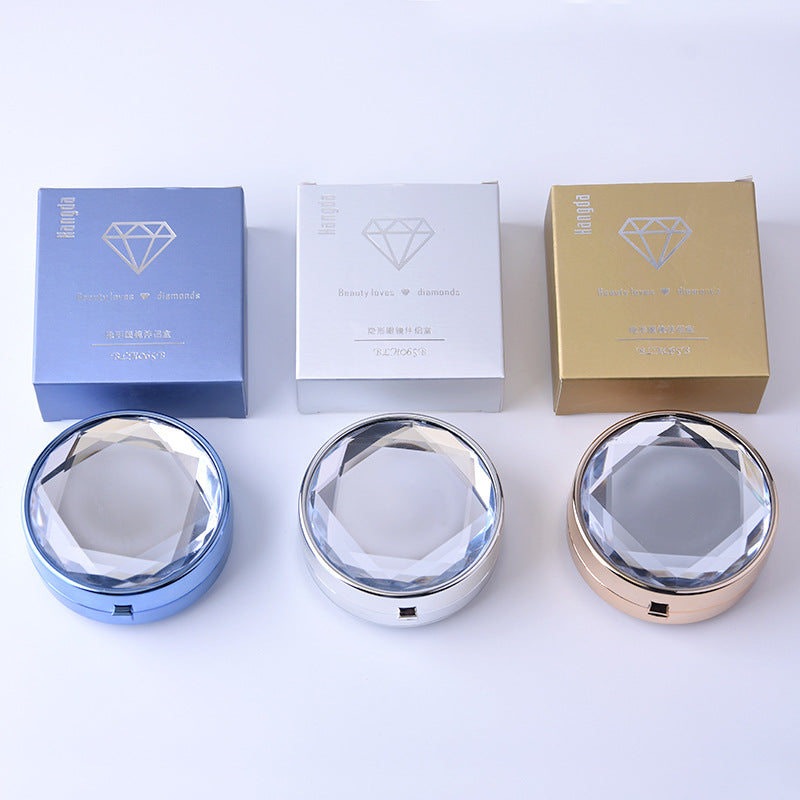 Diamond Shaped Contact Lens Cartoon Companion Box