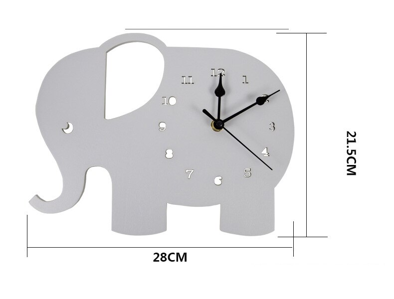 Silent clock wall decoration clock ornaments