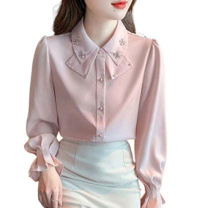 Fashion Personalized Chiffon Shirt For Women