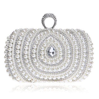 Pearl Clutch Women's European And American Fashion Banquet Clutch