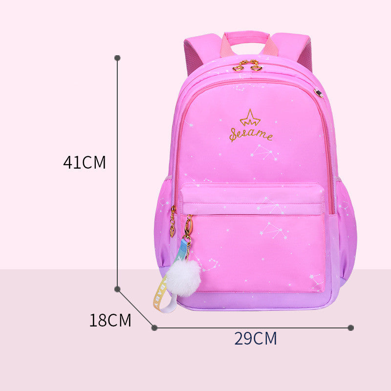 Lightweight waterproof school bag