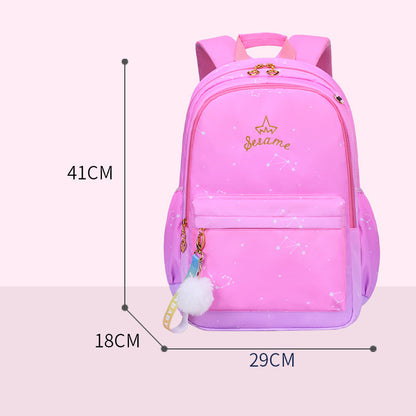 Lightweight waterproof school bag