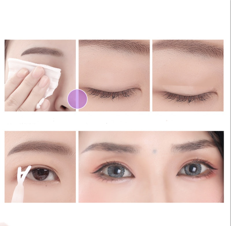 Non-marking natural double eyelid sticker