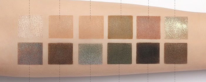 Perfect same diary twelve color Explorer Eyeshadow piglet tiger tiger ice wolf animal eye shadow makeup