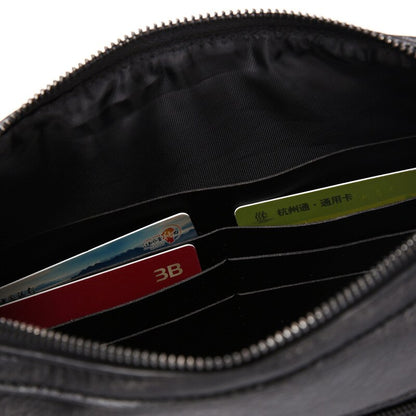 Men's bag embroidered pattern clutch