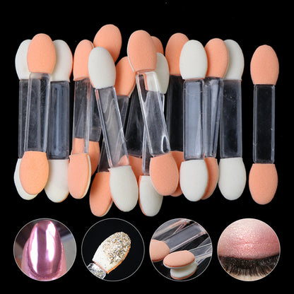 Double-head sponge for eyeshadow brush