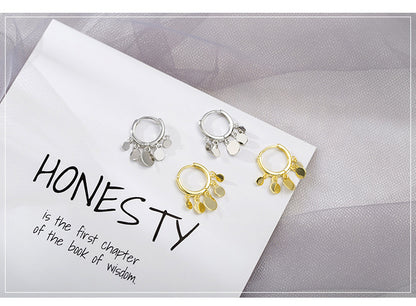 Light luxury earrings silver earrings