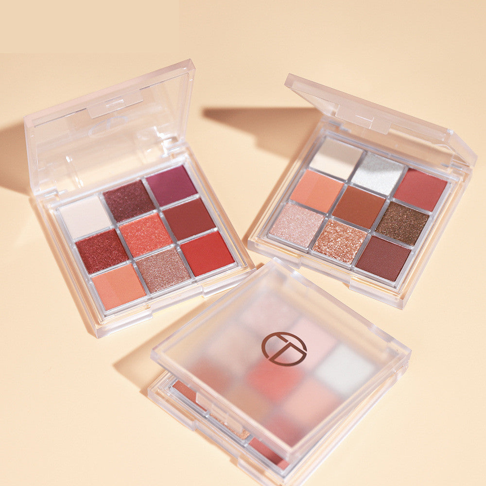 Earth Color Matte Pearlescent Nine  Eyeshadow